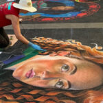La Strada Chalk Art Summer Festival in Hillsboro, Oregon - 1