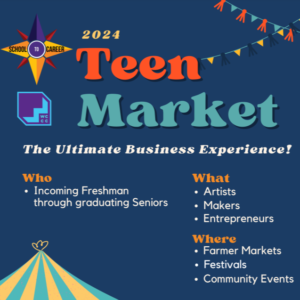 Read more about the article Youth Artist/Vendor Call – ’24 Teen Market Submissions (Now Open)